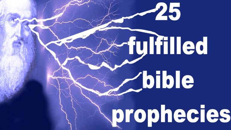25 Fulfilled Bible Prophesies